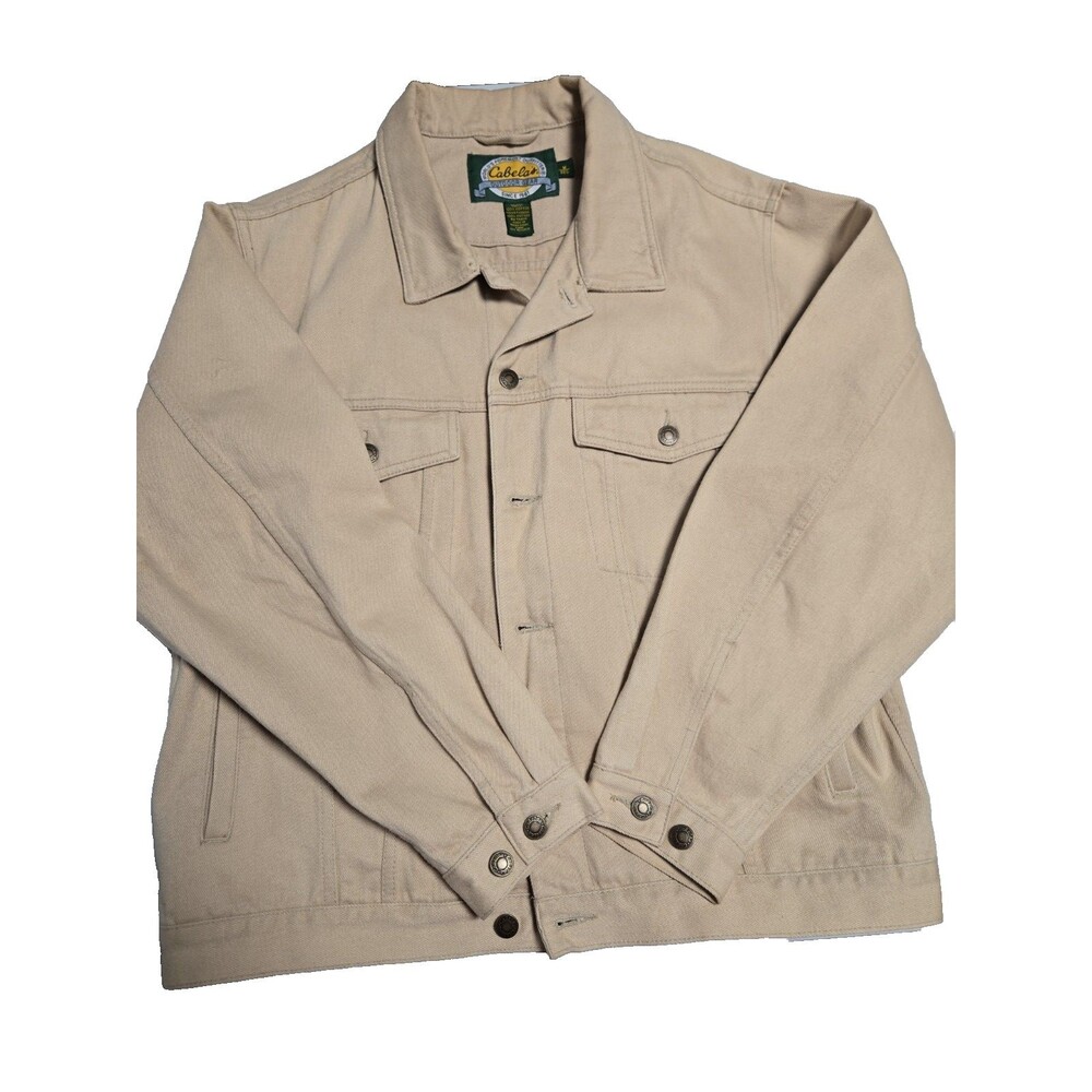 Cabelas Outdoor Gear Brown M HeavyCanvas Long Sleeve Shirt RN 56835 PreO Good